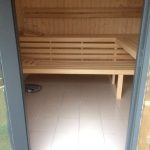 Sauna gebouwd in Eelderwolde